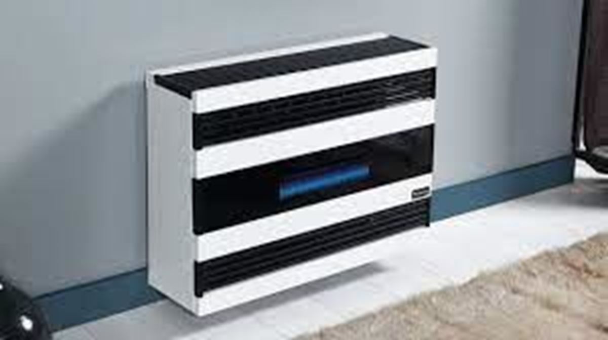 FUJİYAMA MODERN FANLI CAMLI BEYAZ FHS 9000 MFC - 7,5 KW resmi