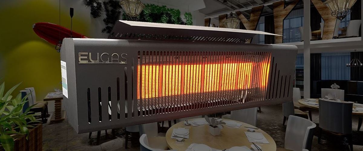 EUCER 6 SERAMİK RADYANT ISITICI ( 3 KADEMELİ ) - 12 KW resmi