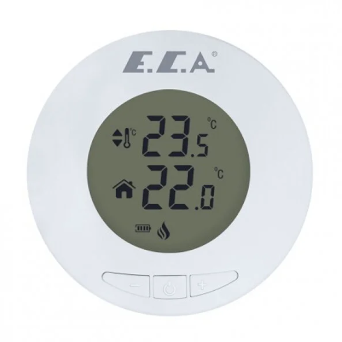 ECA CIRCLE KABLOSUZ ODA TERMOSTATI resmi